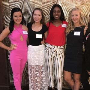 HOT PINK designer jumpsuit!